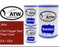 Preview: Jeep, Chili Pepper Red Pearl Coat, EA / VEA: 500ml Lackdose + 500ml Klarlack + 250ml Härter - Set, von ATW Autoteile West.